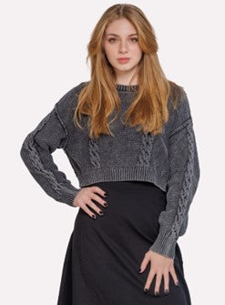 H IV 25781 BLACK SWEATER