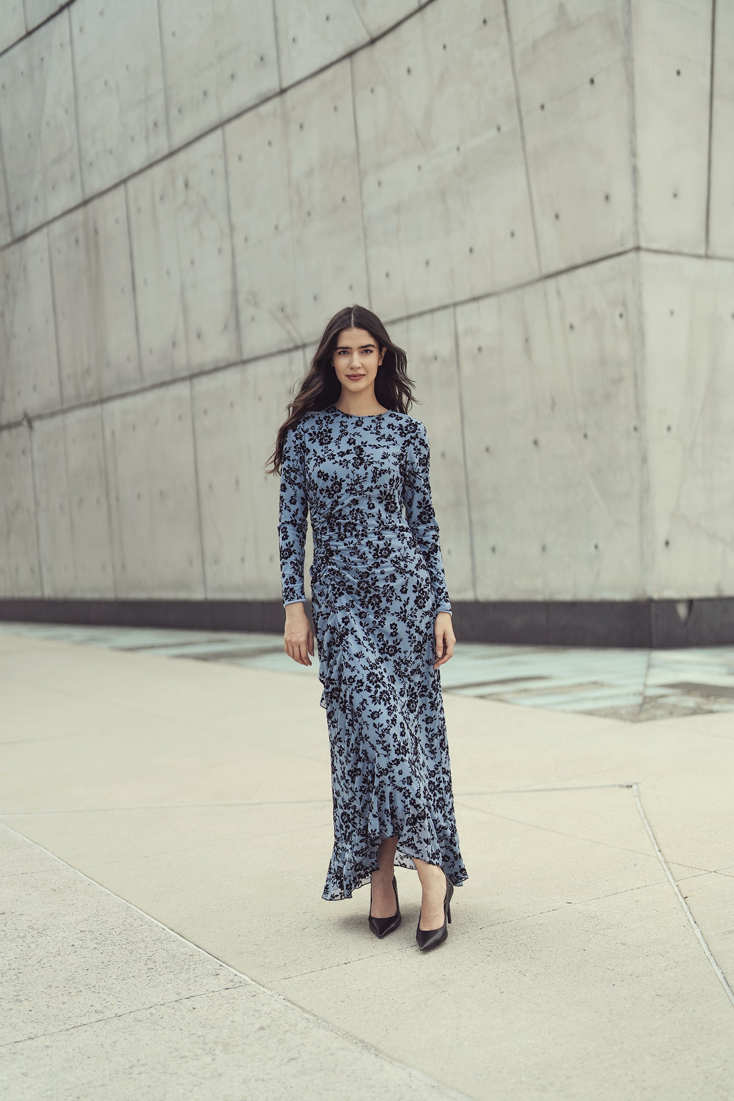 H JAP 366 JANET BLUE DRESS