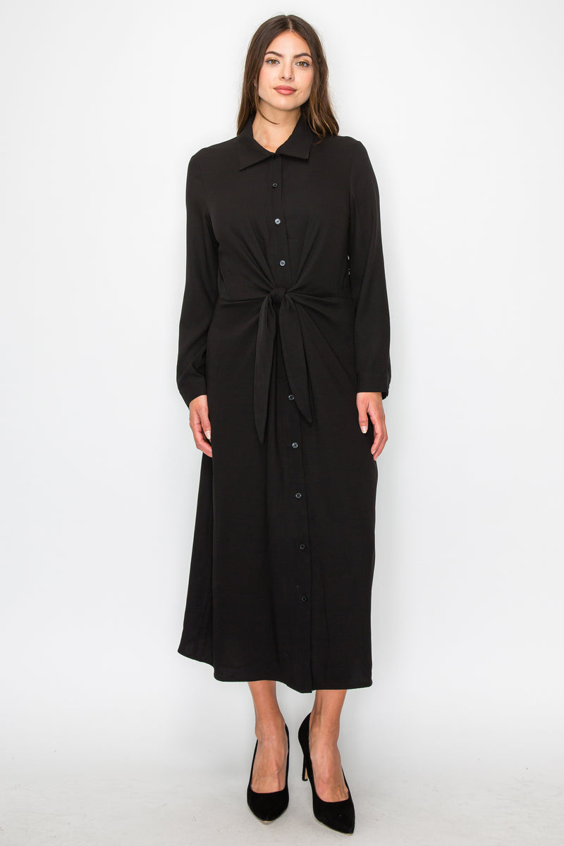 H YAL DR4285 BLACK DRESS