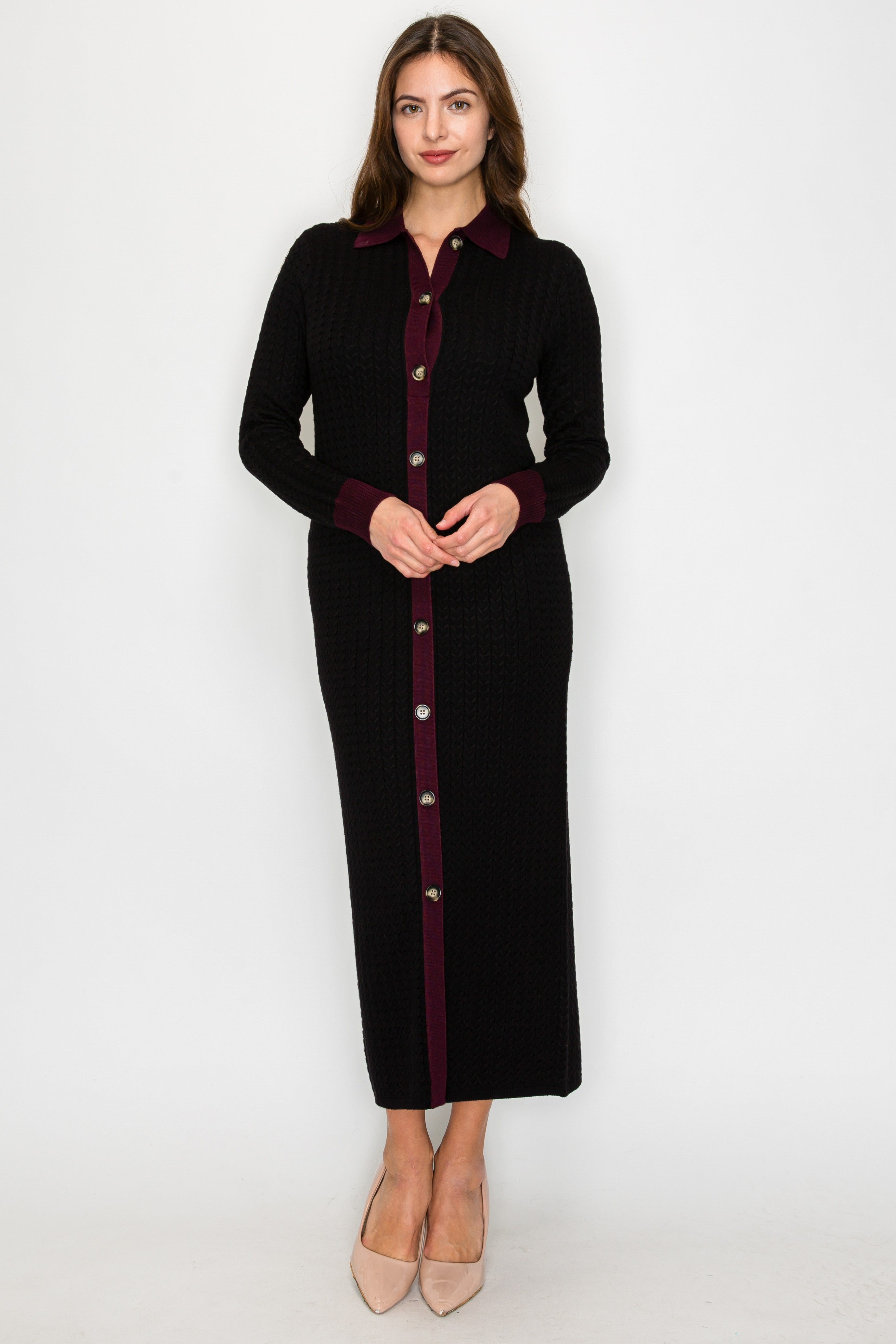 H YAL DR4999 BLACK DRESS