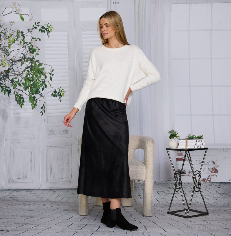 H JAP 432 COSMO BLACK SKIRT