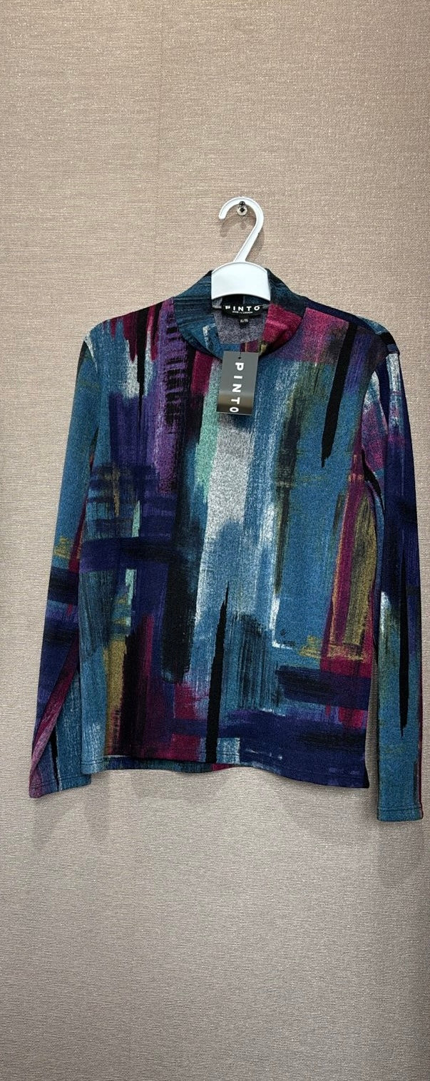 H PIN 419 BLACK SWEATER